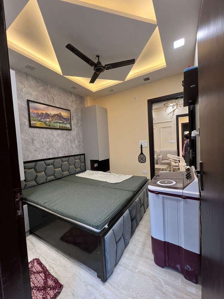 Master Bedroom, dwarka mor 2 Bedroom 700 Sq.Ft. Builder Floor In Dwarka Mor Delhi 9416492