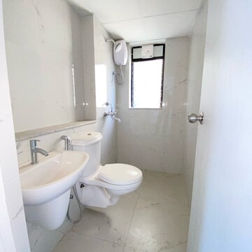 Bathroom in 2 BHK Apartment at Runwal Gardens Phase 2, Kalyan Shilphata Road – for Rent