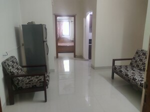 Living Room in 1 BHK Apartment at Hill View Banjara Hills, Banjara Hills – for Rent