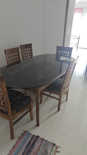 Dining area in 3 BHK Apartment at Alto Betim Porvorim – for Rent