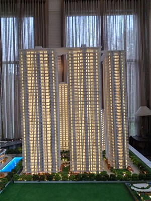 4 BHK Apartment – Exterior View View at Delphine Central Park Estates, Sector 104 - for Sale