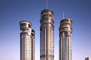 3 BHK Apartment – Exterior View View at Omkar 1973, Worli - for Rent