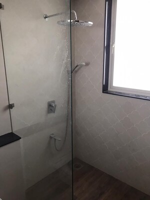 Bathroom in 3 BHK Apartment at Pride Valencia, Baner – for Rent