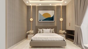 Bedroom in 3 BHK Apartment at Godrej Vrikshya, Sector 103 – for Sale