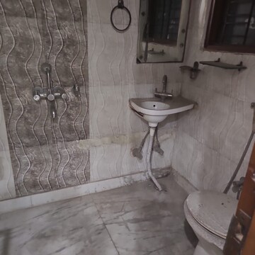 Bathroom in 2 BHK Builder Floor at Gandhi Path – for Rent