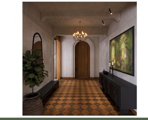 Building Lobby in 5 BHK Villa at Anjuna – for Sale