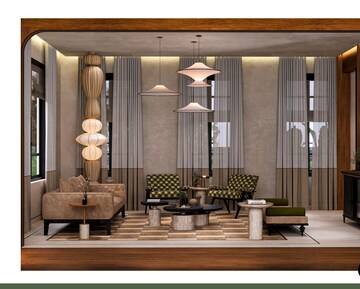 Living Room in 5 BHK Villa at Anjuna – for Sale