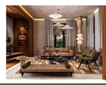 Living Room in 5 BHK Villa at Anjuna – for Sale