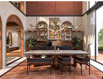 Living Room in 5 BHK Villa at Anjuna – for Sale