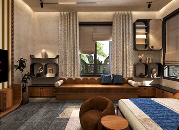 Living Room in 5 BHK Villa at Anjuna – for Sale