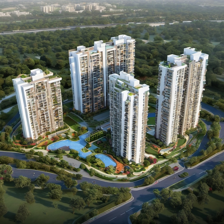 Master Plan, godrej-vrikshya 3 Bedroom 2430 Sq.Ft. Apartment In Sector 103 Gurgaon 9417095