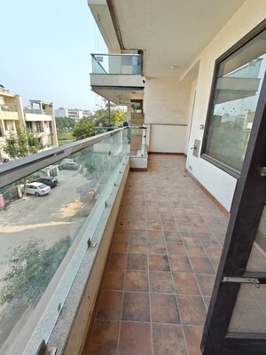Balcony in 3 BHK Apartment at Ansal API Esencia, Sector 67 – for Rent