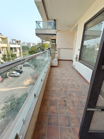 Balcony in 3 BHK Apartment at Ansal API Esencia, Sector 67 – for Rent