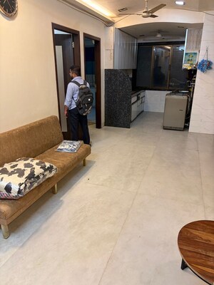 Living Room in 1 BHK Apartment at Gundecha Valley of Flowers, Kandivali East – for Sale