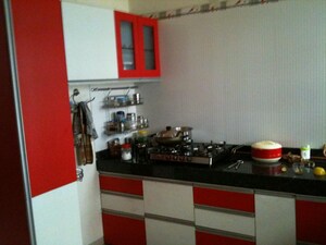 Kitchen in 1 BHK Apartment at Baner – for Rent