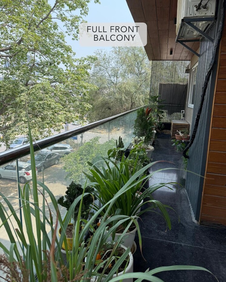 Balcony, m3m-atrium 3 Bedroom 2200 Sq.Ft. Builder Floor In Sector 57 Gurgaon 9417144