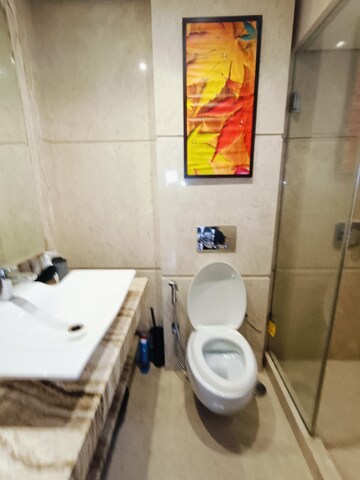 Bathroom in 2 BHK Apartment at Videocon Towers B CHS LTD, Kandivali East – for Sale
