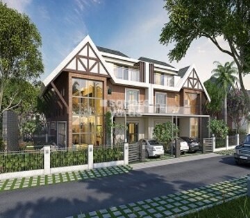 3 BHK Villa – Exterior View View at Pride Worldcity Notting Hill, Charholi Budruk - for Rent