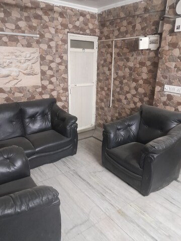 Living Room in 1 BHK Builder Floor at Kamras Apartment, Indrapuram – for Rent