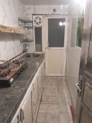 Kitchen in 1 BHK Builder Floor at Kamras Apartment, Indrapuram – for Rent