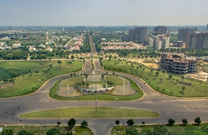  Plot – Exterior View View at Sushant Golf City - for Sale