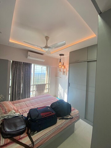 Living Room in 2 BHK Apartment at Gabadia Heights, Kandivali West – for Rent