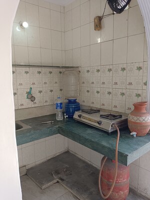 Kitchen in Studio Builder Floor at Lajpat Nagar 4 – for Rent