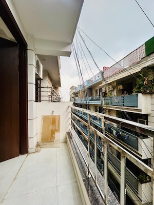 Balcony in 2 BHK Builder Floor at Risland Sky Mansion, Chattarpur – for Rent