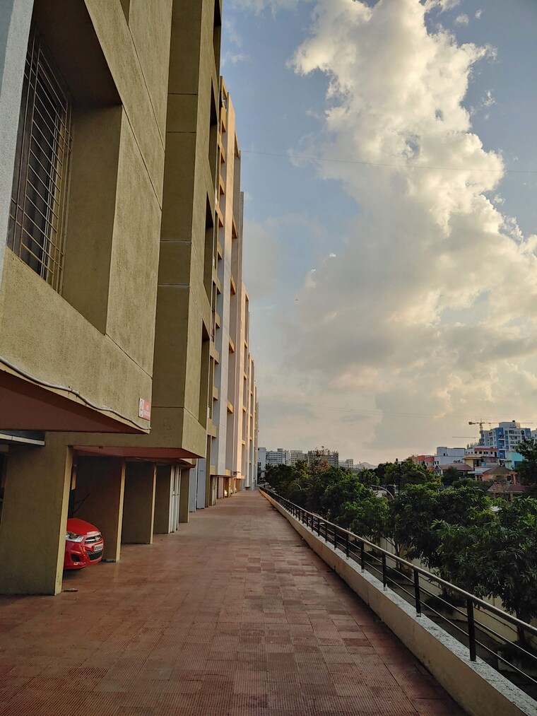 Balcony, gini-viviana 2 Bedroom 1000 Sq.Ft. Apartment In Balewadi Pune 9417544