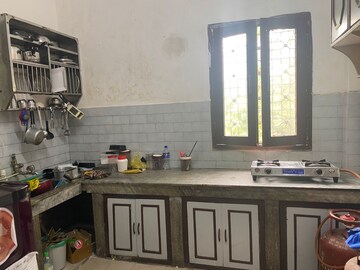 Kitchen in 2 BHK Builder Floor at Greater Kailash – for Rent