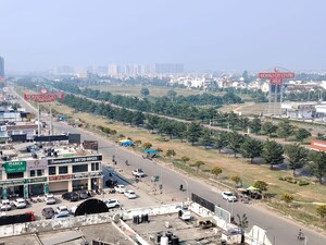  Shop – Exterior View View at Aerocity - for Rent