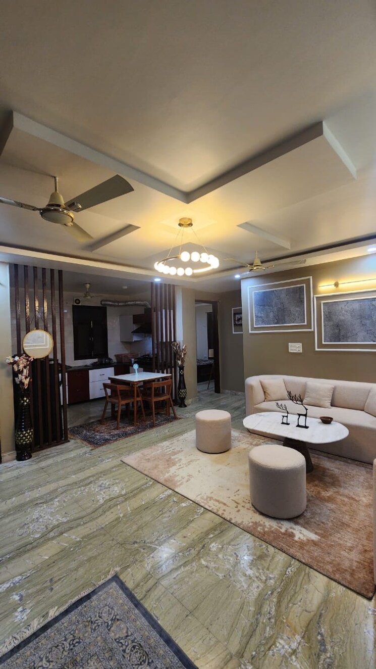 Living Room, chattarpur 3 Bedroom 1120 Sq.Ft. Builder Floor In Chattarpur Delhi 9417862
