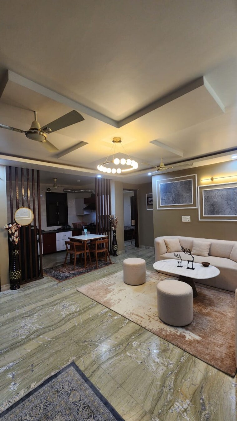 Living Room, chattarpur 3 Bedroom 1120 Sq.Ft. Builder Floor In Chattarpur Delhi 9417862