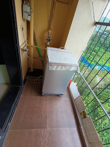 Balcony in 2 BHK Apartment at Raunak Laxmi Narayan Residency, Pokhran Road No Two – for Sale