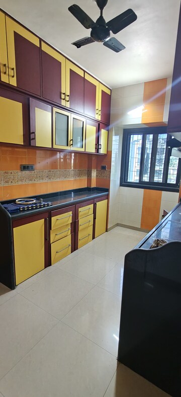 Kitchen in 1 BHK Apartment at Natwardham CHS, Malad West – for Rent