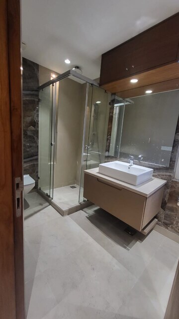 Bathroom in 4 BHK Apartment at Greater Kailash ii – for Rent