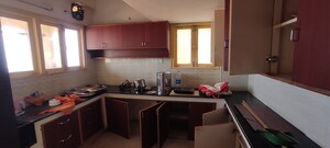 Kitchen in 3 BHK Apartment at Kalyan Villa, Paanduranga Puram – for Rent