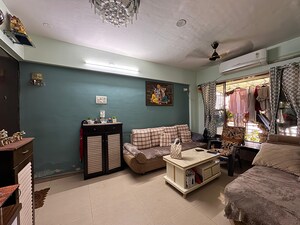 Living Room in 3 BHK Apartment at Vasai West – for Sale