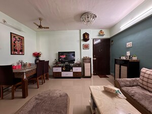 Living Room in 3 BHK Apartment at Vasai West – for Sale