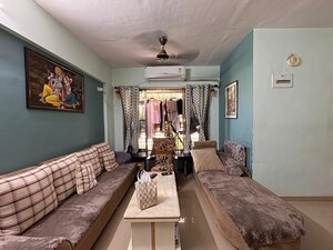 Living Room in 3 BHK Apartment at Vasai West – for Sale