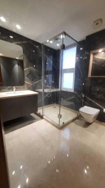 Bathroom in 4 BHK Apartment at Greater Kailash ii – for Rent