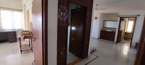 Building Lobby in 3 BHK Apartment at MK Royale, Paanduranga Puram – for Rent