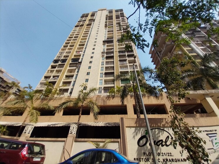 Exterior View, oval-apartments 3 Bedroom 1590 Sq.Ft. Apartment In Kharghar Navi Mumbai 9417978