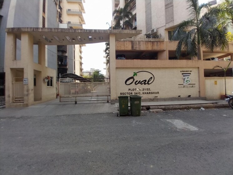 Exterior View, oval-apartments 3 Bedroom 1590 Sq.Ft. Apartment In Kharghar Navi Mumbai 9417978