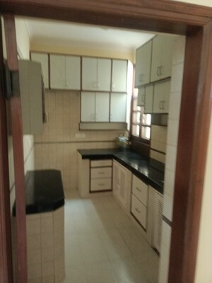Kitchen in 3 BHK Apartment at Greater Kailash I – for Rent