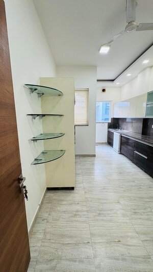 Kitchen in 3 BHK Builder Floor at Ansal Sushant Lok I, Sector 43 – for Sale