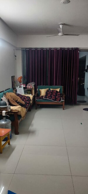 Living Room in 3 BHK Apartment at Virasat Palm Glory 3, Chandkheda – for Rent