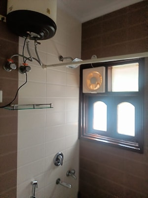 Bathroom in 3 BHK Apartment at Greater Kailash I – for Rent