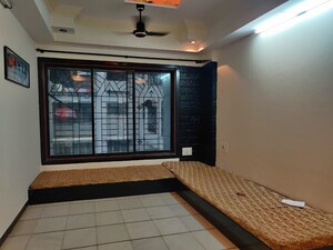 Living Room in 1 BHK Apartment at Powai Vihar, Powai – for Rent