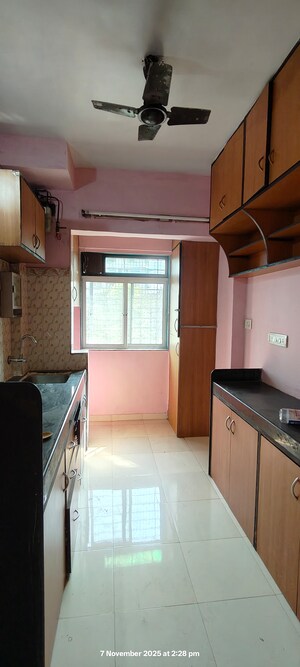 Kitchen in 1 BHK Apartment at Jivan Vihar, Bhandup East – for Rent